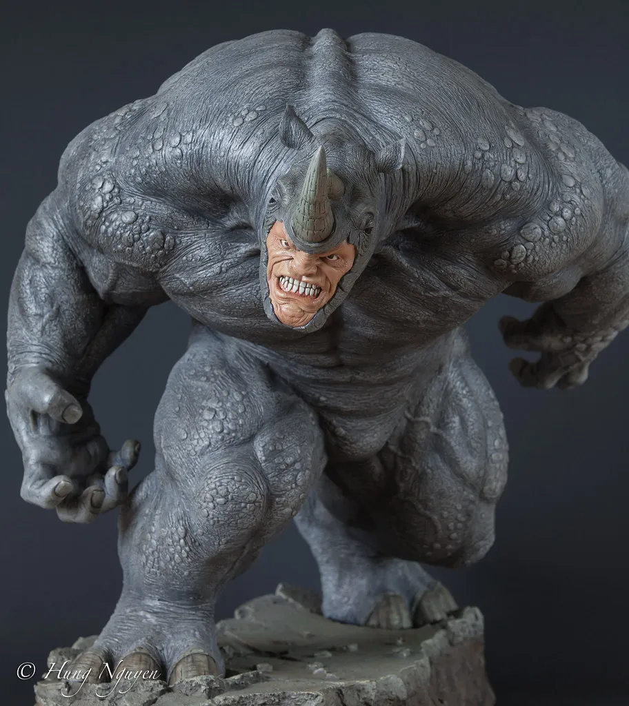 Marvel - Rhino Statue - Spider-Man - Marvel - 01