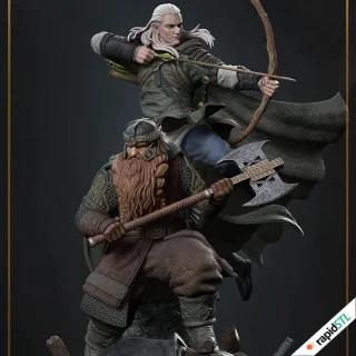 3D Models 12 legolas stl 3d printing model