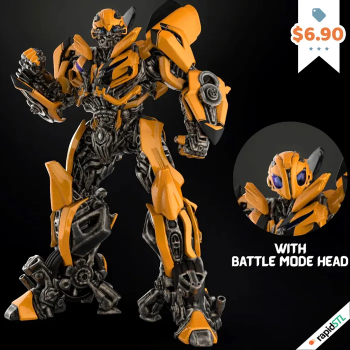 Bumblebee • Transformers 1 bumblebee transformers 3d stl file printing model