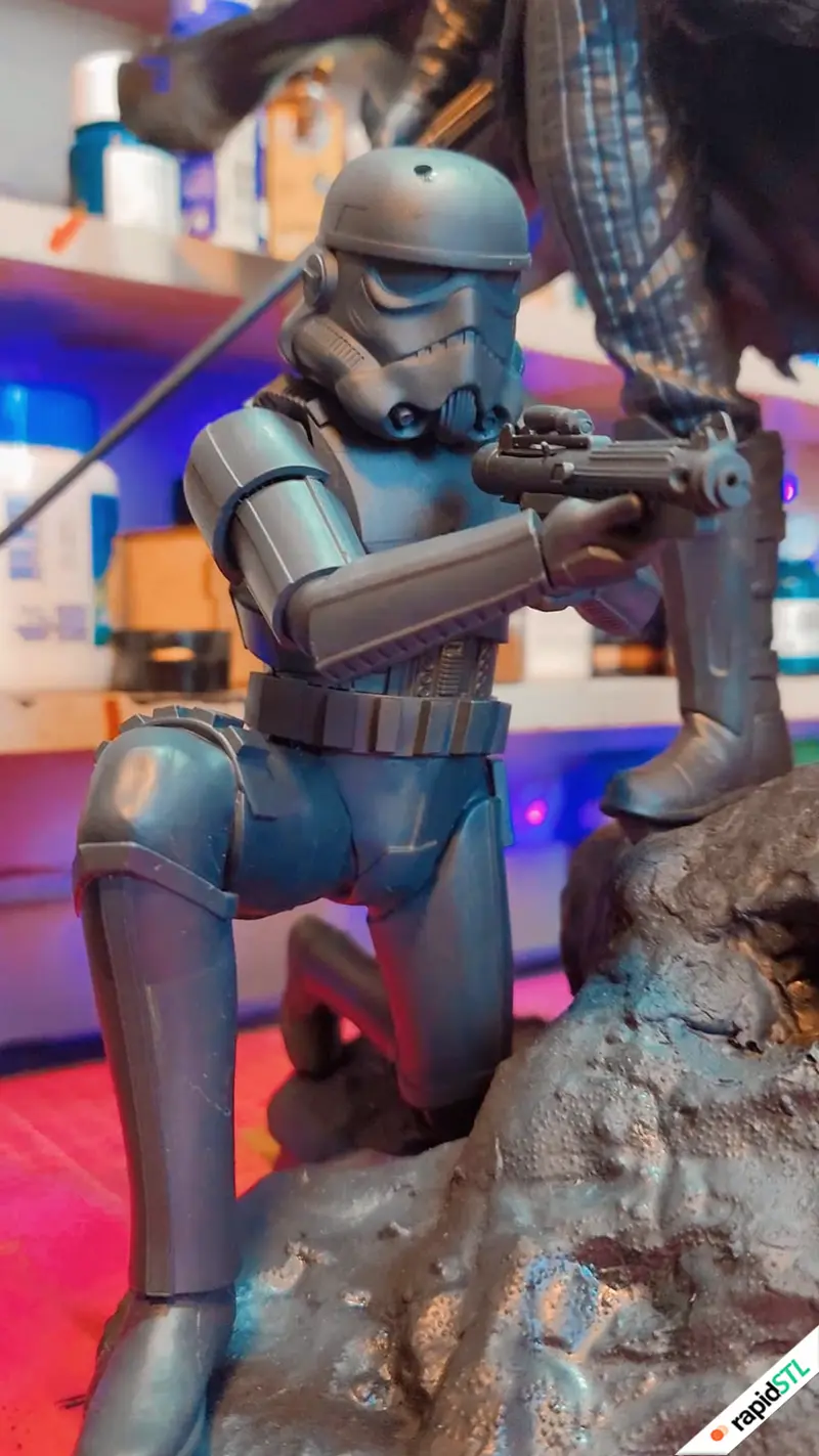 Darth Vader Diorama - RapidSTL - 07