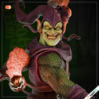 Green Goblin Sculpture And Bust • 1:6 Scale 27 green goblin sculpture and bust 3d stl model for printing