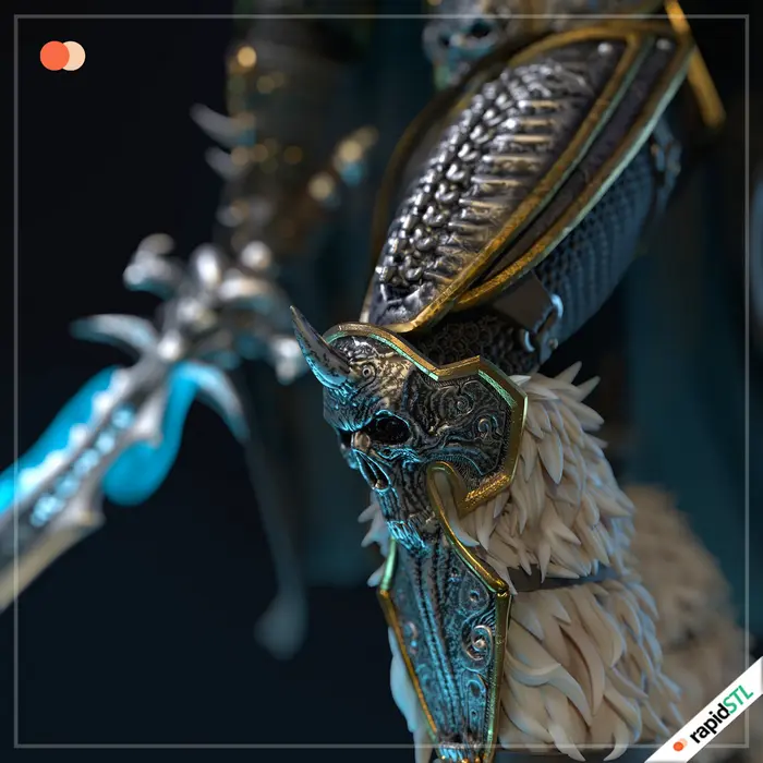 arthas wow world of warcraft 3d stl model for printing