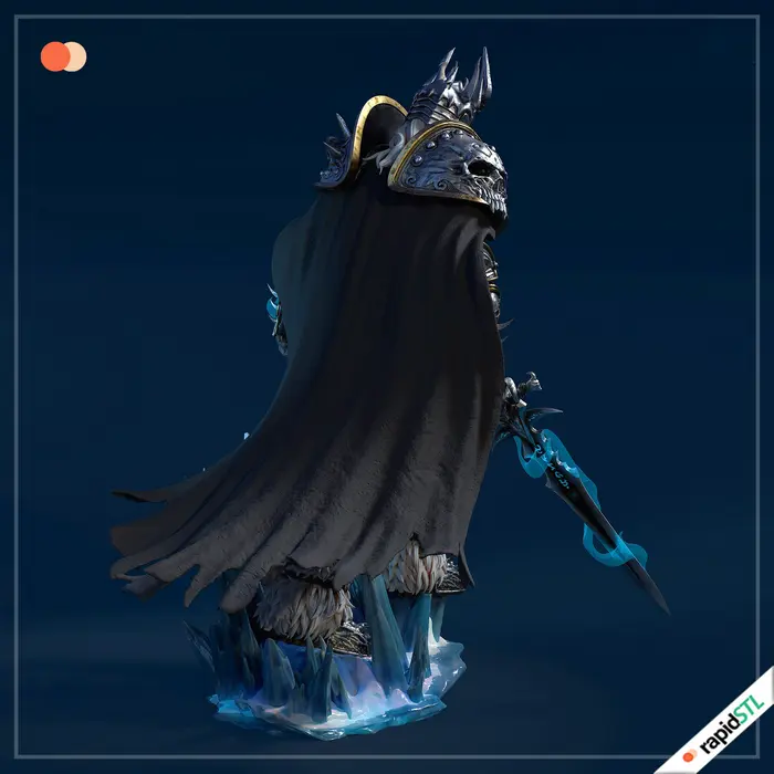 arthas wow world of warcraft 3d stl model for printing