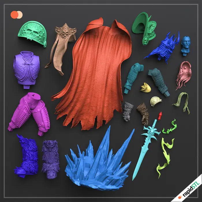 arthas wow world of warcraft 3d stl model for printing