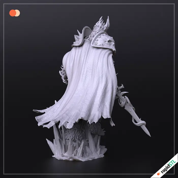 arthas wow world of warcraft 3d stl model for printing