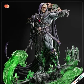 Skeletor Sculpture - Heman 24 skeletor heman sculpt 3d print model stl