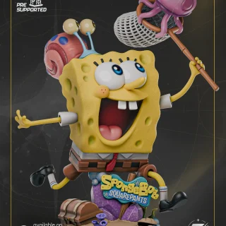 Sponge Bob Statue 21 sponge bob 3d print model